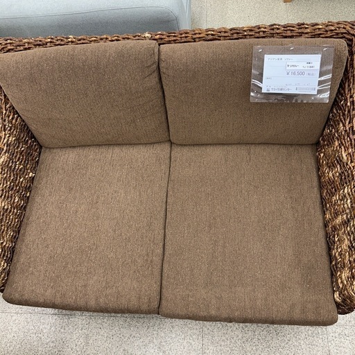 アジアン家具 2人掛けソファー TJ11841
