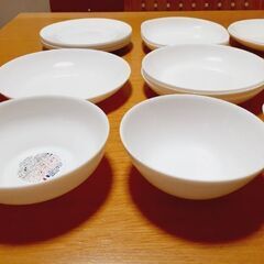 白い食器☆中皿など19点◇ヤマザキシリーズの画像
