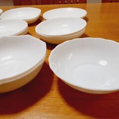 白い食器☆中皿など19点◇ヤマザキシリーズの画像