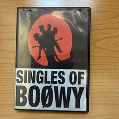 BOOWY DVD SINGLES OF BOOWY