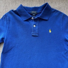 ポロラルフローレン 130cmポロシャツ　青ブルーPOLOの画像