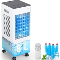 冷風扇風機 上部給水 扇風機 送風 加湿 冷却 静音 小型 省エ...