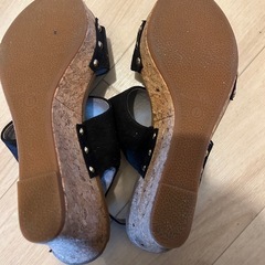 【美品】ウェッジソールサンダルの画像