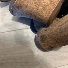 【美品】ウェッジソールサンダルの画像