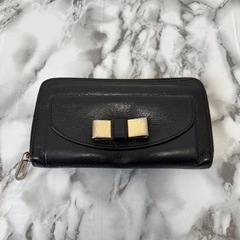 Chloé ブラック長財布