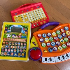 知育おもちゃ3点セット＊すぐ使えます／引取限定（新金岡）500円