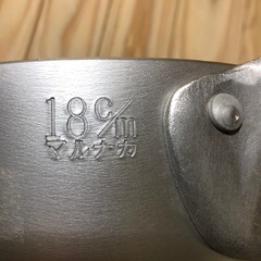 アルミ片手鍋(18cm)の画像
