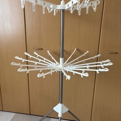 【中古】室内物干し