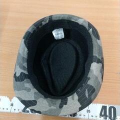 0512-075 Navy　ハット　54センチの画像