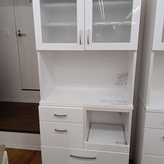 ★ジモティ割あり★ ニトリ レンジボード ホワイト H180×D...