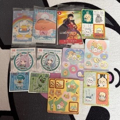 ステッカーとカード