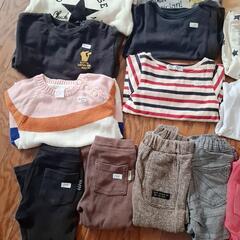 90cm男の子向け春秋衣類1点50円〜300円の画像