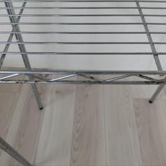 スチールラック 4段 システムワイヤーシェルフドウシシャの画像