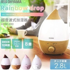 ☆美品☆IRIS OHYAMA 超音波加湿器 U-HM280SMの画像