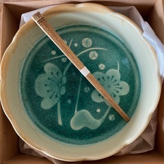 陶器　菓子鉢の画像