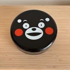 くまモンランチボックス丸型弁当箱タッパーの画像