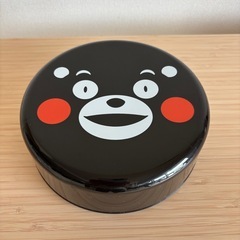くまモンランチボックス丸型弁当箱タッパーの画像