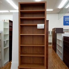 【リユースのサカイ八街店】★ジモティ割あり★ ロング書棚　ブラウン　クリーニング済　YJ6087の画像