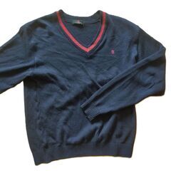 （私立）たかくら高蔵高校　制服　セーター（男子）Ｍ（紺）