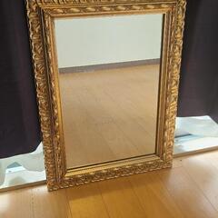 アンティーク　鏡　壁掛け