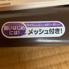 犬用トイレ リッチェル メッシュ付きトレイトレー 60×45用 犬トイレ ペットトイレの画像