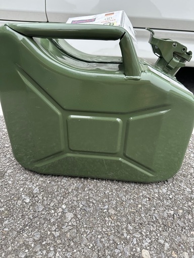 ヒューナースドルフ　10L携行缶　1度のみ使用