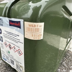 ヒューナースドルフ　10L携行缶　1度のみ使用
の画像