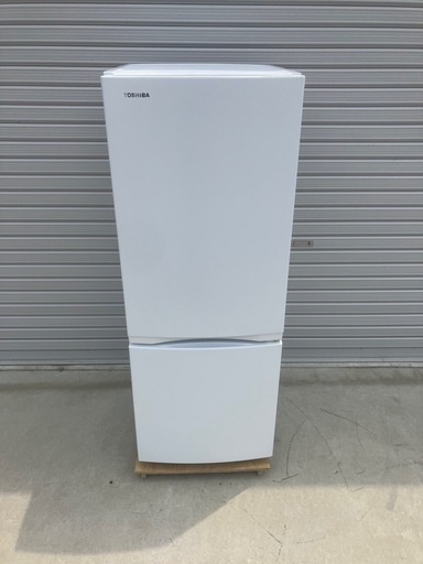 近隣配達無料 極美品 TOSHIBA 冷蔵庫 GR-T15BS(W) 2022年製