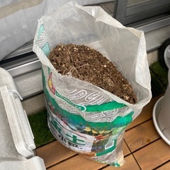 土　観葉植物　花　植え替え　15L程度