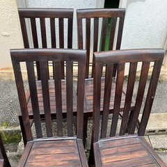 ダイニングチェア5脚セットの画像