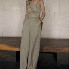 Ameri VEST SET BARE TOP ROMPERS ロンパースの画像