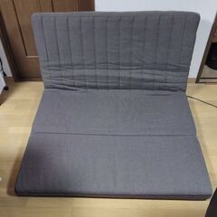 【値下げ】折りたたみ式ソファベッドの画像