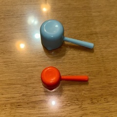 青オレンジ　#計量 #スプーン セットの画像