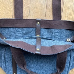【終了しました】MUJI（無印良品）のフェルトトートバッグの画像