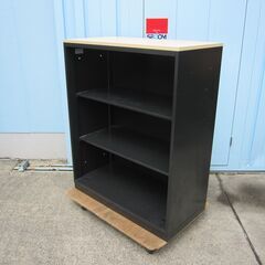 オープン書庫　ブラック　天板付き　900ｘ450ｘ1120　ウチ...