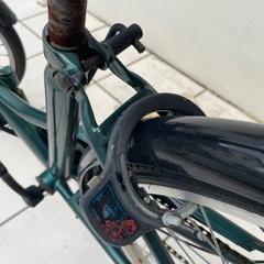 26インチ折りたたみ自転車の画像