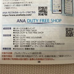 ANA グループ優待券の画像