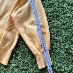 美品　M.deux サマーニット　綺麗なイエローの画像
