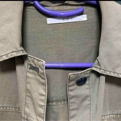 ②　80%オフ　KBF ジャケット　春服　カーキ　ミリタリー　ケービーエフの画像