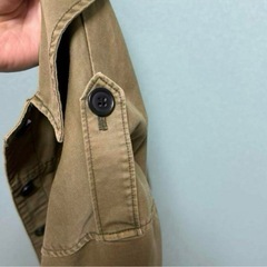 ②　80%オフ　KBF ジャケット　春服　カーキ　ミリタリー　ケービーエフの画像