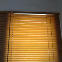 木目調　ブラインド　横60cm 縦100cmの画像