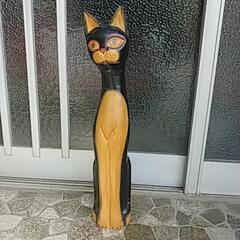 木彫り猫