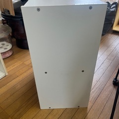 カラーボックス  
2段　白　ホワイトの画像