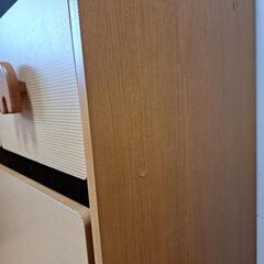 収納家具扉付下部引き出しローラー付の画像