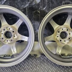 15インチ シルバー 5スポークホイールセットの画像