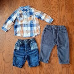 80cm服3点(H&M・BEBE)
