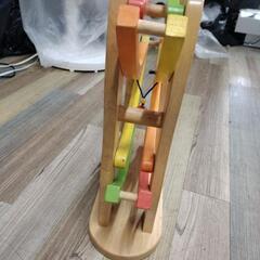 木製レインボースロープ ベイビー 赤ちゃん 木製玩具 知育玩具の画像