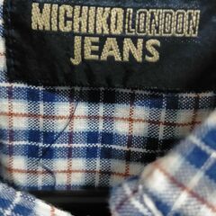 MICHIKO LONDON　JEANS  　ジップアップシャツの画像