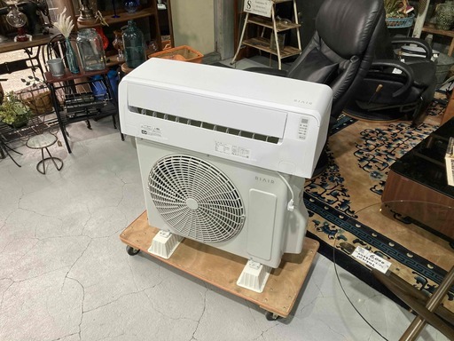 B12★高年式★エアコン ヤマダオリジナル RIAIR YHA-S22P 2024年 2.2kw 6畳用 凍らせて洗浄 抗菌撥水フィルター