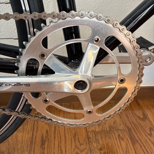 パーツ売り見本 NJSフレーム 下森製作所 peloton ピスト 完成車